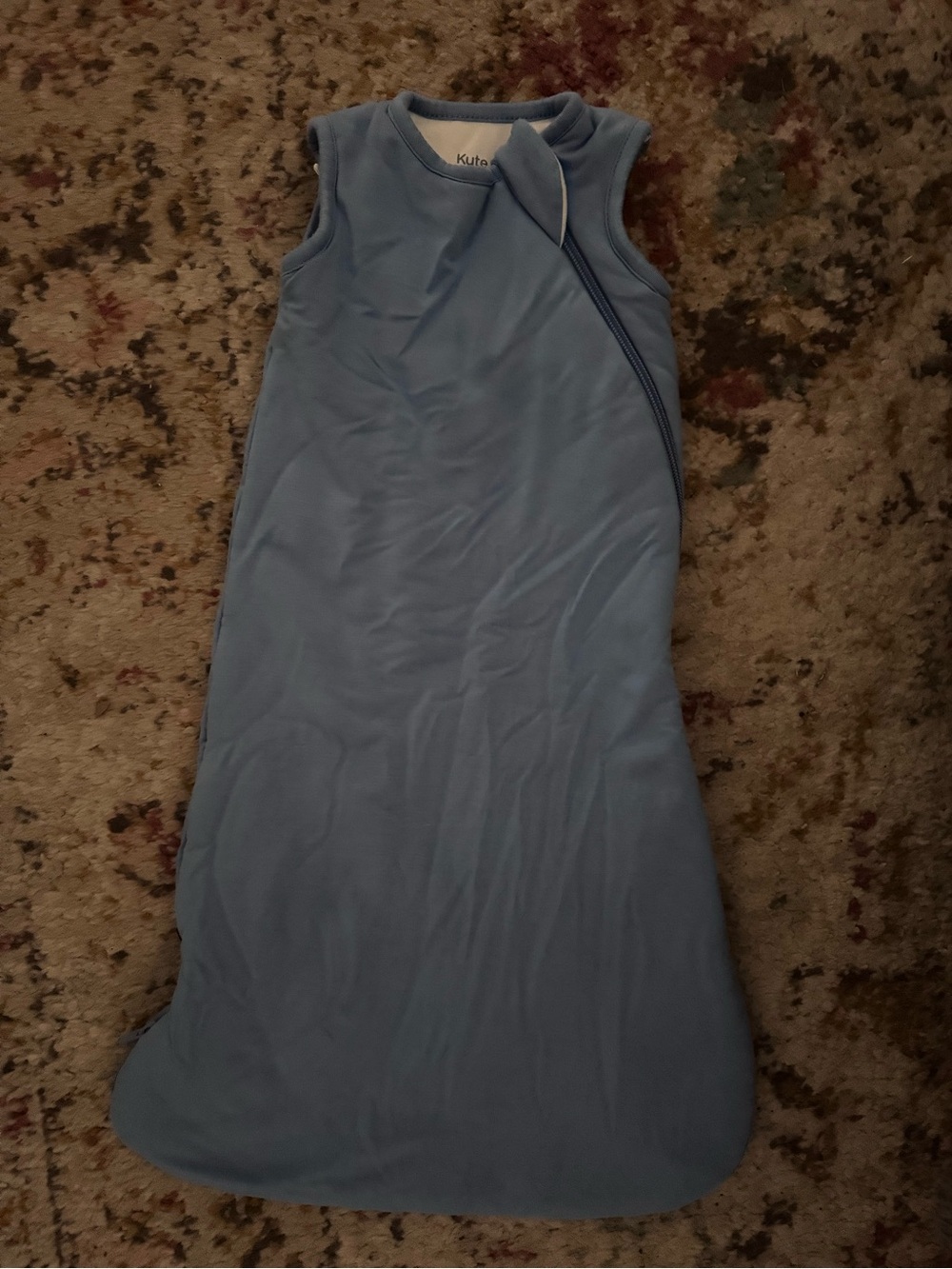 EUC Kyte BABY Light Blue XS Bamboo Sleep Sack - 1.0 Tog